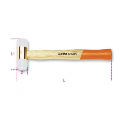 BETA 013900805 - Maillet à embouts nylon antidéflagrant