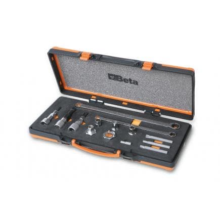 BETA 014890100 - Composition de 14 outils pour les poulies libres des alternateurs