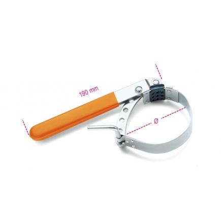 BETA 014920002 - Clé réglable pour filtres à huile