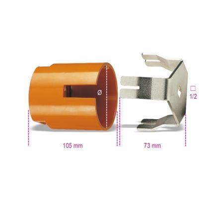 BETA 014930080 - Clé pour filtres diesel Multijet