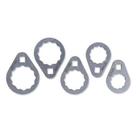 BETA 014930599 - Jeu de 5 clés polygonales pour cartouches des filtres à huile difficiles d'accès