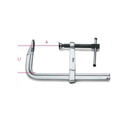 BETA 015950020 - Serre-joints à vis zingué (lot muliple)