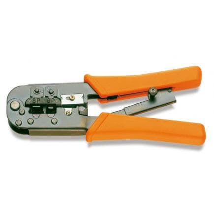 BETA 016010011 - Pince à cliquet pour connecteurs téléphoniques et transmission de données (lot muliple)