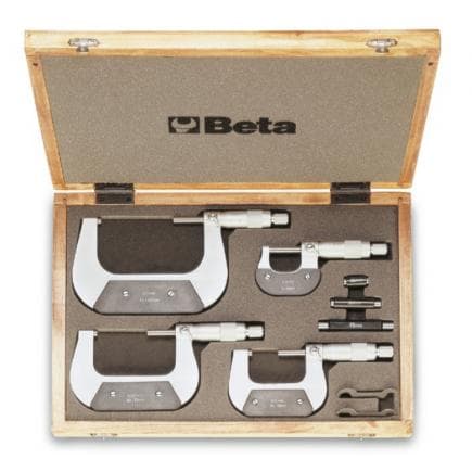 BETA 016580001 - Coffret de 4 micromètres
