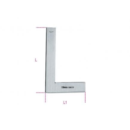 BETA 016660210 - Equerre simple en acier inoxydable, faces rectifiées et polies