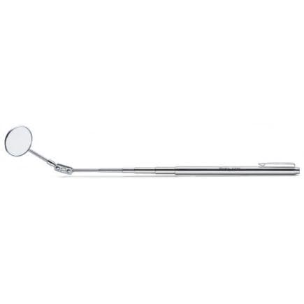 BETA 017150001 - Miroir d'inspection télescopique, monture en métal chromé