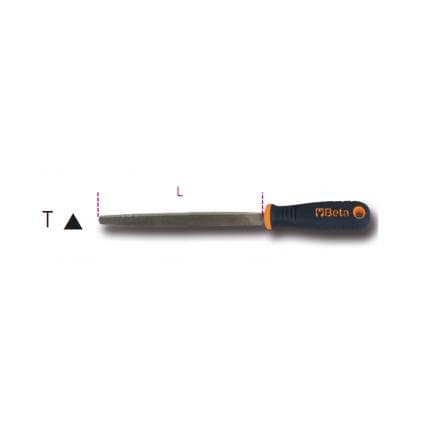 BETA 017190193 - Lime triangulaire grossière, avec manche (lot muliple)