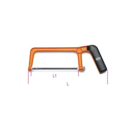BETA 017250010 - Monture de scie de précision en aluminium (lot muliple)