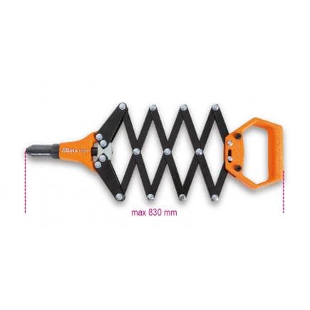 BETA 017390151 - Pince à riveter à extenseur avec 5 embouts