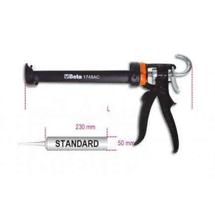 BETA 017490005 - Pistolet à haute poussée pour scellants chimiques