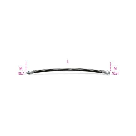 BETA 017500030 - Tuyau flexible de rechange en nylon (lot muliple)