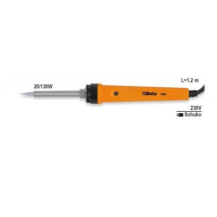 BETA 018080001 - Fer à souder bi-watts avec panne droite pointue en acier 1824R8