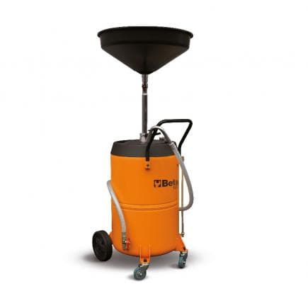 BETA 018770008 - Récupérateur para gravité de 90 litres avec bac et grille Récupérateur d'huile par gravité de 90 litres avec bac et grille