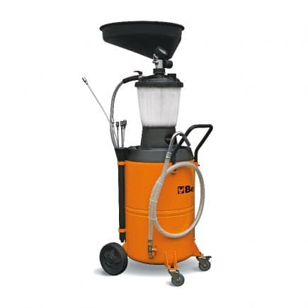 BETA 018770080 - Récupérateur à double fonction par aspiration et par gravité de 90 litres avec préchambre