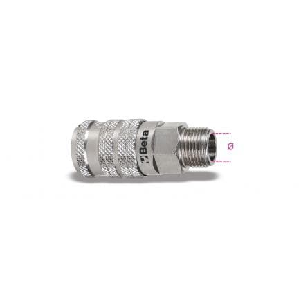 BETA 019170406 - Raccord universel à billes pour profil Asiatique filetage mâle embout cylindrique BSP