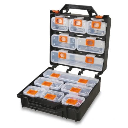 BETA 020800000 - Valise type organizer vide avec 12 bacs de rangement amovibles