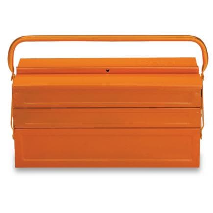 BETA 021200002 - Boîte à outils 5 cases métallique vide