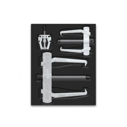BETA 024240241 - Plateau thermoformé rigide avec extracteurs (3 pcs.)