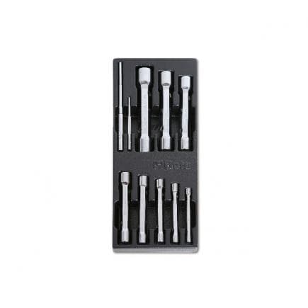 BETA 024240073 - Plateau thermoformé rigide avec clés à douille lourdes (10 pcs.)