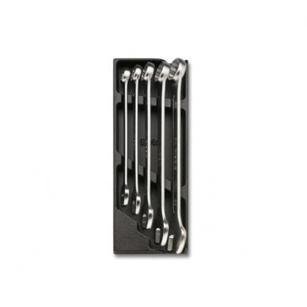 BETA 024240006 - Plateau thermoformé rigide avec clés mixtes (5 pcs.)