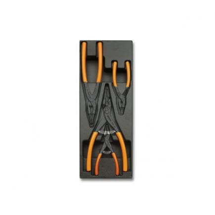 BETA 024240146 - Plateau thermoformé rigide avec pinces (4 pcs.)