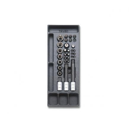 BETA 024240112 - Plateau thermoformé rigide avec douilles Torx (32 pcs.)