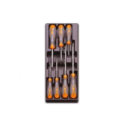 BETA 024240180 - Plateau thermoformé rigide avec tournevis (7 pcs.)