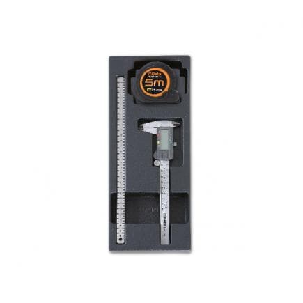 BETA 024240297 - Plateau thermoformé rigide avec outils de mesure (3 pcs.)