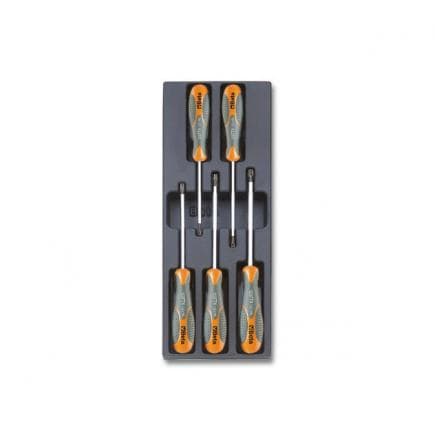 BETA 024240176 - Plateau thermoformé rigide avec tournevis (5 pcs.)