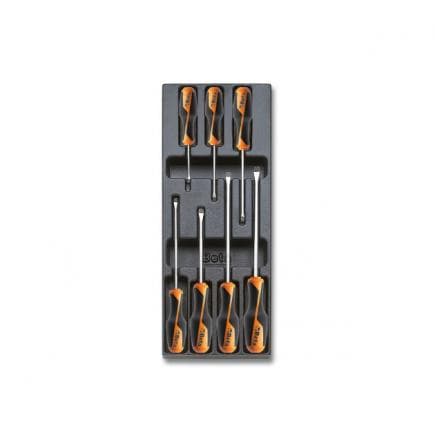 BETA 024240198 - Plateau thermoformé rigide avec tournevis (7 pcs.)
