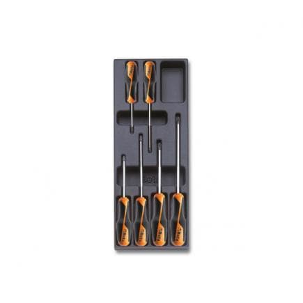 BETA 024240202 - Plateau thermoformé rigide avec tournevis (6 pcs.)