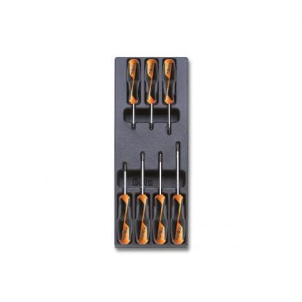 BETA 024240205 - Plateau thermoformé rigide avec tournevis (7 pcs.)