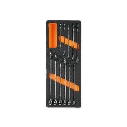 BETA 024500013 - Plateau thermoformé souple avec clés mixtes (11 pcs.)