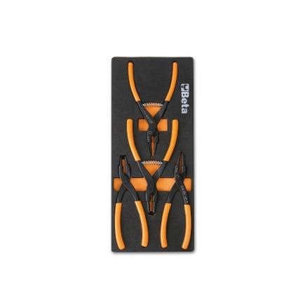BETA 024500145 - Plateau thermoformé souple avec pinces (4 pcs.)