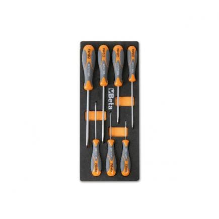 BETA 024500170 - Plateau thermoformé souple avec tournevis (7 pcs)