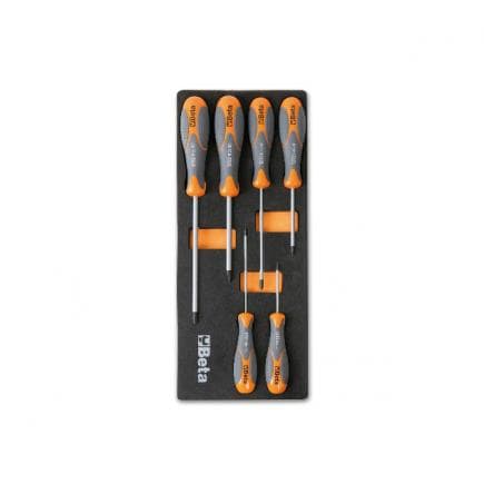 BETA 024500172 - Plateau thermoformé souple avec tournevis (6 pcs)