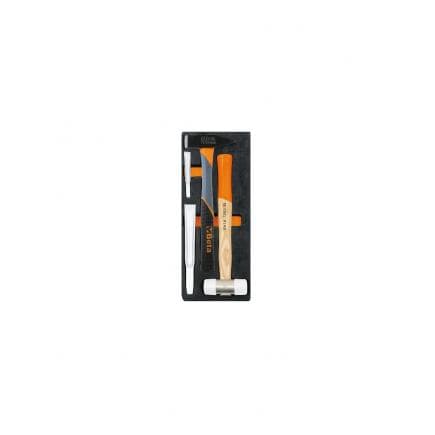 BETA 024500237 - Plateau souple en EVA avec outils à percussion (4 pcs.)