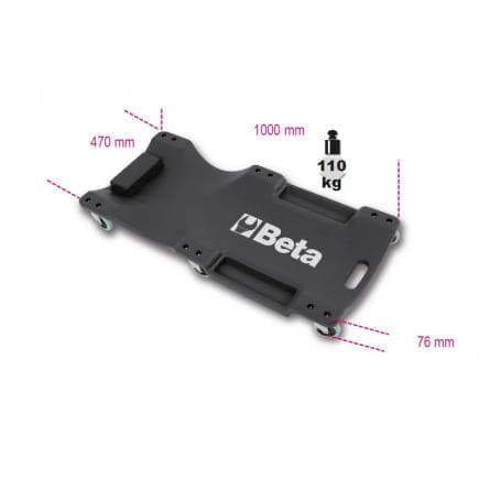 BETA 030030001 - Couchette d'atelier en plastique antichoc