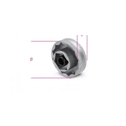 BETA 030750155 - Douille 12 pans pour écrous de moyeu de roue DUCATI
