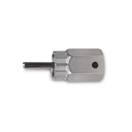 BETA 039840030 - Clé extracteur pour roues libres Shimano à cassette avec embout de guide, nickelée
