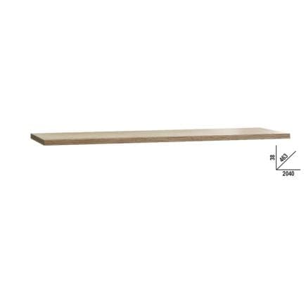 BETA 045000120 - Plan de travail en Bois 2040x463mm pour ameublement atelier C45PRO