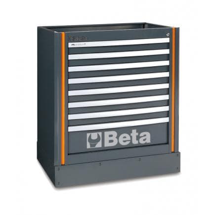 BETA 055000207 - Module fixe à 8 tiroirs pour ameublement atelier