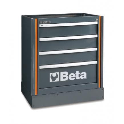 BETA 055000212 - Module fixe à 4 tiroirs pour ameublement atelier
