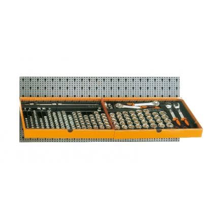 BETA 066000120 - Composition de 163 outils avec crochets sans panneau