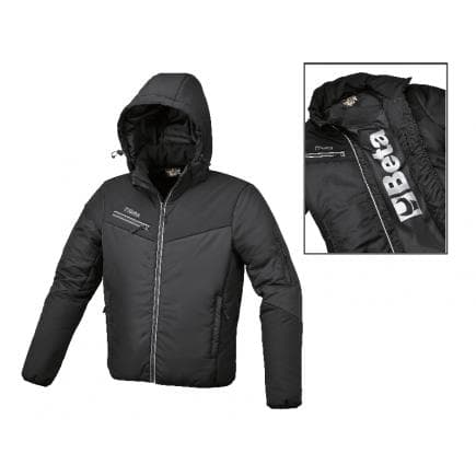 BETA 077800103 - Blouson bomber de travail multipoches, noir