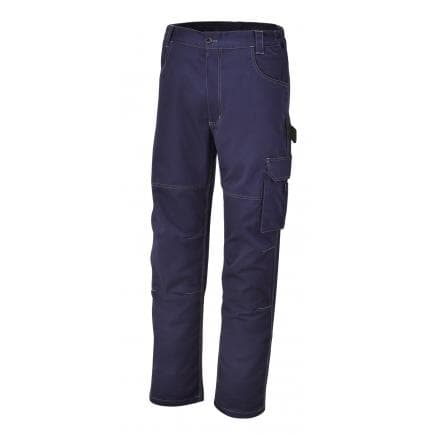 BETA 078400102 - Pantalon de travail en T/C twill, bleu