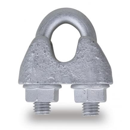 BETA 080160866 - ROBUR - Serre-câbles, type Acorp en fonte, zingué (lot muliple)