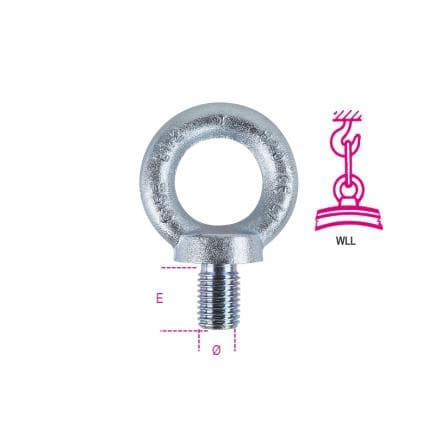 BETA 080409412 - ROBUR - Anneau de levage mâle galvanisé (sous blister)