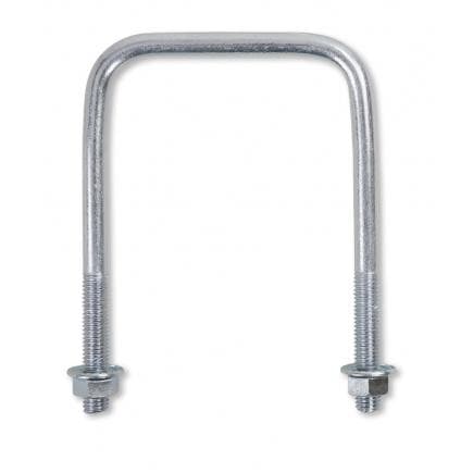 BETA 083830120 - ROBUR - Étrier fileté carré pour agriculture galvanisé à chaud (lot muliple)