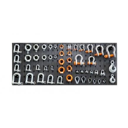 BETA 086000114 - ROBUR - Composition de 1045 accessoires pour câbles, avec crochets sans panneau